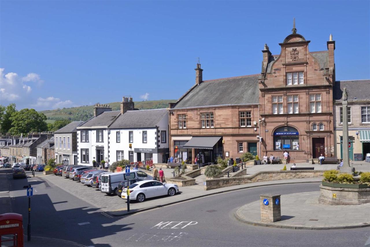 Ferienwohnung The Teviot In The Centre Of Melrose Exterior foto
